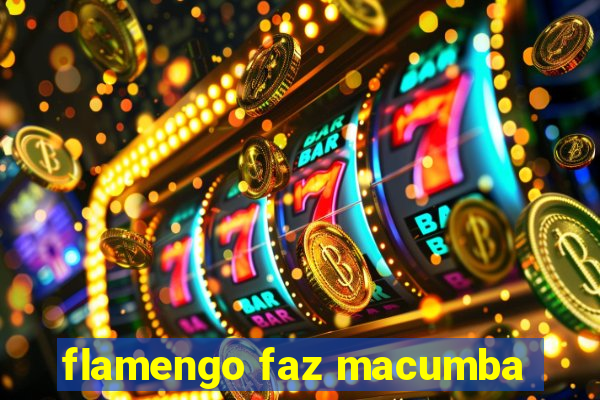 flamengo faz macumba